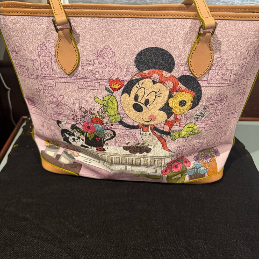 Dooney and Bourke Disney Minnie Mouse 2018 Flower Garden Tote
